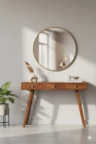 Drewniana konsola z szufladami G0-K00