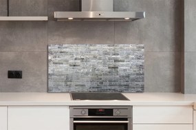 Szklany Panel Industrialna Czerwona Cegła