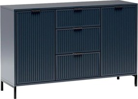 Komoda ZIGO 135 cm do Salonu Sypialni Odcienie niebieskiego