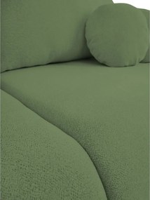 Sofa LOOP z funkcja spania i pojemnikiem ZIELONY RAVEN 77