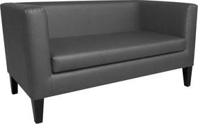 Sofa Monaco : Kolor nogi - Venge, Kolor tkaniny - EKO-SKÓRA - 23D, Typ tkaniny - Eko-skóra , Wysokość nogi - 20 cm