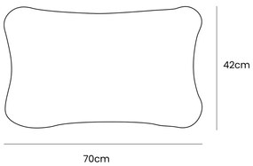 Biało-beżowa huśtawka z litego drewna sosnowego 39x75x38 cm Montessori – Meowbaby