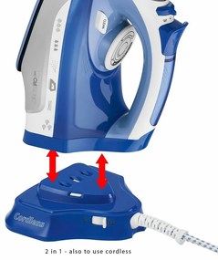 Clatronic DB 3706 bezprzewodowe żelazko parowe