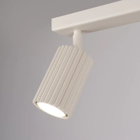 Listwa oświetleniowa 2-punktowa KARBON 2L beżowa ryflowana SOLLUX  LIGHTING
