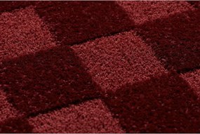 Bordowy dywan 120x170 cm Mosaic – ESTE