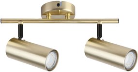 Metalowa złota lampa sufitowa w stylu nowoczesnym - Z012-Kesprit