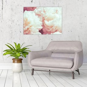 Obraz na szkle kwiatów (70x50 cm)