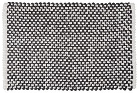 Czarno-biały tekstylny dywanik łazienkowy 50x80 cm Covelo – Wenko