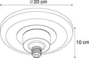 Żarówka dekoracyjna LED E27 przezroczysta 6W 430 lm 3000K