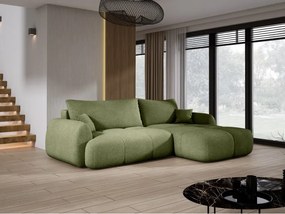 Narożnik COCO z funkcją spania poduszkami i pojemnikiem Now Or Never 38 DOMOHOME