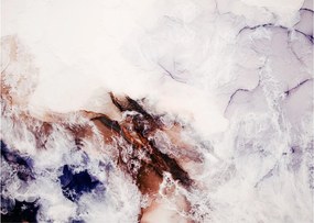 Obraz na szkle - Fioletowy marmur N⁰1 (70x50 cm)