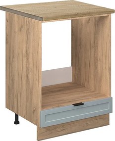 Szafka kuchenna jasnoniebiesko-szary 60x60x82 fame-line