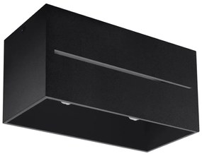 Plafon LOBO MAXI czarny SOLLUX  LIGHTING