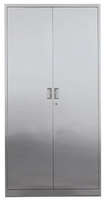 Szafka ze stali nierdzewnej, 1800 x 900 x 400 mm, zmontowane