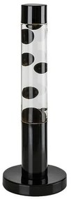 Rabalux 76027 dekoracyjna lampa stołowa lawa LED Lavastic, czarny