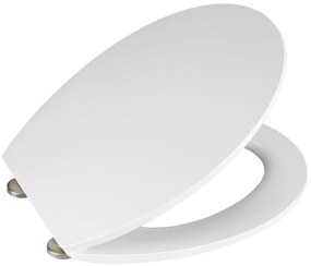 Deska sedesowa MORA - Duroplast, wolnoopadająca, WENKO