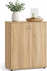 Skandynawska Komoda Biurowa Dąb Sonoma R5-A93