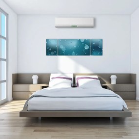 Obraz kropelek (170x50 cm)