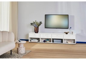 Biała szafka pod TV 214x45 cm Mistral – Hammel Furniture