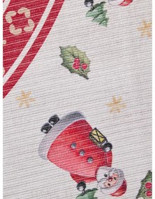 Czerwony okrągły dywan ze świątecznym motywem ø 160 cm Toy's Delight Santa Claus – Villeroy&amp;Boch