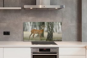 Szkło Ozdobne do Kuchni Król Lasu w Swoim Królestwie