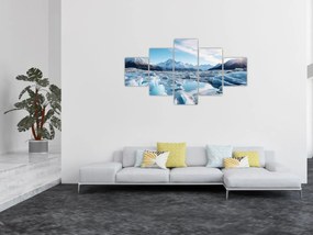 Obraz - Formacje lodowcowe (125x70 cm)