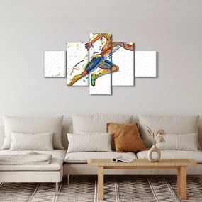 Obraz - Biegacz (125x70 cm)