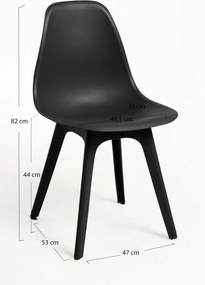 Zestaw 4 Krzese Kelen Suprym