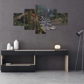 Obraz - W lesie (125x70 cm)