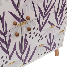 Biała szafka 95x111 cm Multilux – Kalune Design