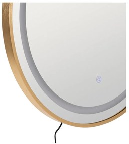 Lustro ścienne z oświetleniem 60x60 cm – Ixia