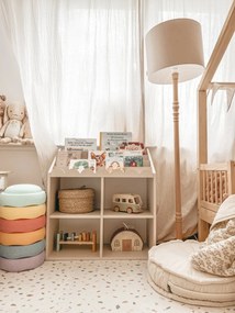 Niski regał dziecięcy BooK NooK na książki i zabawki