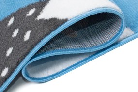 Niebieski Dziecięcy Dywan W Misie Koala E4-T06