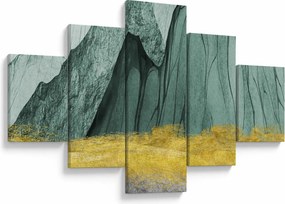 Obraz - Emerald Mountains N⁰3 (125x70 cm)