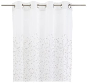Biało-beżowa firanka 140x260 cm Grow – Casa Selección