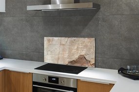 Szklany Panel Marmurowa Ściana Salonu