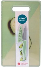 Altom Dekoracyjna deska do krojenia Avokado znożem 23 × 37 × 2,5 cm
