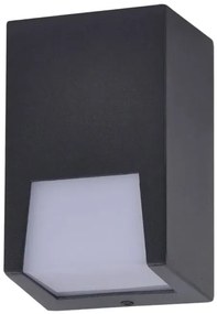 Czarny nowoczesny kinkiet ogrodowy - S337-Nizo
