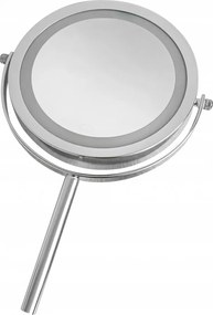 Lusterko Do Makijażu PREMIUM Kosmetyczne POWIĘKSZAJĄCE 10X Podświetlane LED