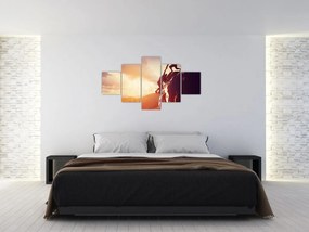 Obraz -Wspinacze (125x70 cm)