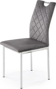 Pikowane krzesło z rączką do przenoszenia K578 Halmar