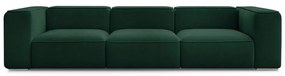 Ciemnozielona sofa 345 cm Zephyr – Bobochic Paris