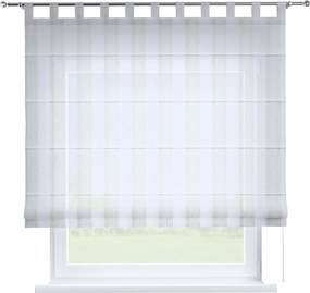 Roleta rzymska Verona kolor kremowy tkanina półprzezroczysta, strukturalna, wzorzysta