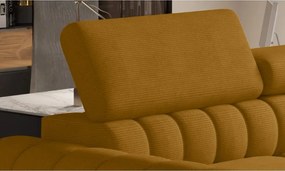 Narożnik NAVAS L z funkcją spania tkanina Promocyjna CURIO 48 WERSAL