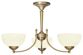 Niski żyrandol mosiężny Y-S3AK