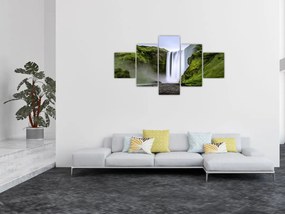 Obraz wodospadów (125x70 cm)