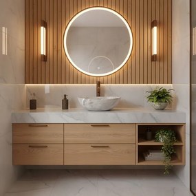 Umywalka nablatowa Basaro Atena