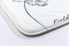 Dywanik łazienkowy antypoślizgowy Dywanik łazienkowy antypoślizgowy Kwiaty Szkic