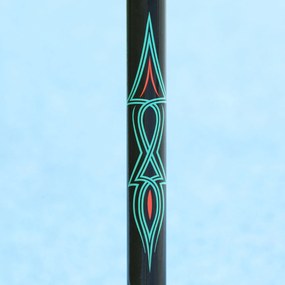 HOMCOM Profi Hulajnoga do Trików, Skuter Freestyle, Aluminium, Metal, Skóra Sztuczna, dla Dzieci i Dorosłych, Zielony