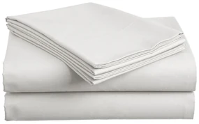 PrzytulneMieszkanie.pl Prześcieradło bawełniane STANDARD białe 140x240 cm